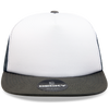 Decky 1080 5 Panel Structured Foam Trucker Cap, Heavy Duty Trucker Hat, Flat Bill