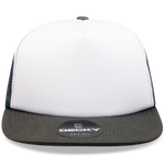 Decky 1080 5 Panel Structured Foam Trucker Cap, Heavy Duty Trucker Hat, Flat Bill - CASE Pricing