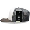 Decky 1080 5 Panel Structured Foam Trucker Cap, Heavy Duty Trucker Hat, Flat Bill - CASE Pricing
