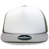 Decky 1080 5 Panel Structured Foam Trucker Cap, Heavy Duty Trucker Hat, Flat Bill