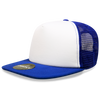 Decky 1080 5 Panel Structured Foam Trucker Cap, Heavy Duty Trucker Hat, Flat Bill - CASE Pricing