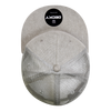 Decky 1082 5 Panel Denim Trucker Hat, Flat Bill Mesh Back Cap