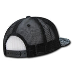 Decky 1083 - Bandanna Bill Trucker Hat, 6 Panel Paisley Trucker Cap - Picture 5 of 19