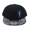 Decky 1083 Bandanna Bill Trucker Hat, 6 Panel Paisley Trucker Cap