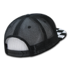Decky 1085 Checker Bill Trucker Snapback Hat, Flat Bill Check Pattern Cap