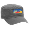 OTTO CAP Military Hat, Garment Washed Cotton Twill Cap - 109-791