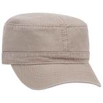 OTTO CAP Military Hat, Garment Washed Cotton Twill Cap - 109-791 - Picture 8 of 12