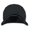 Decky 1095 Checkered Bill Snapback Hat, 6 Panel Flat Bill Check Pattern Cap