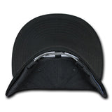 Decky 1096 Patch Snapback Hat, 6 Panel Flat Bill Cap - CASE Pricing