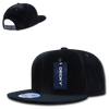 Decky 1097 Velvet Snapback Hat, 6 Panel Velvet Flat Bill Cap