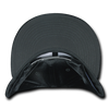 Decky 1097 Velvet Snapback Hat, 6 Panel Velvet Flat Bill Cap