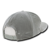 Decky 1097 Velvet Snapback Hat, 6 Panel Velvet Flat Bill Cap - CASE Pricing