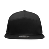Decky 1098 7 Panel Flat Bill Hat, Snapback, 7 Panel High Profile Structured Cap
