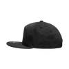 Decky 1098 7 Panel Flat Bill Hat, Snapback, 7 Panel High Profile Structured Cap