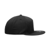Decky 1098 7 Panel Flat Bill Hat, Snapback, 7 Panel High Profile Structured Cap