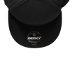 Decky 1098 7 Panel Flat Bill Hat, Snapback, 7 Panel High Profile Structured Cap