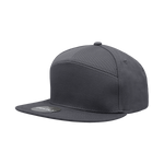 Decky 1098 - 7 Panel Flat Bill Hat, Snapback, 7 Panel High Profile Structured Cap - PALLET Pricing - Picture 16 of 25
