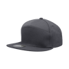 Decky 1098 7 Panel Flat Bill Hat, Snapback, 7 Panel High Profile Structured Cap