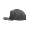 Decky 1098 7 Panel Flat Bill Hat, Snapback, 7 Panel High Profile Structured Cap