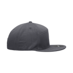 Decky 1098 - 7 Panel Flat Bill Hat, Snapback, 7 Panel High Profile Structured Cap - PALLET Pricing - Picture 12 of 25