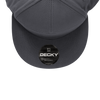 Decky 1098 7 Panel Flat Bill Hat, Snapback, 7 Panel High Profile Structured Cap