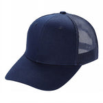 Unbranded 6-Panel Curve Trucker Hat, Blank Mesh Back Cap - Picture 9 of 42