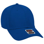Otto Flex, 6 Panel Low Pro Baseball Cap, Stretchable Polyester Pro Mesh Hat - 11-1168 - Picture 5 of 9