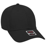 Otto Flex, 6 Panel Low Pro Baseball Cap, Stretchable Polyester Pro Mesh Hat - 11-1168 - Picture 9 of 9