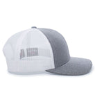 Pacific Headwear 110C - Heather Trucker Hat, Snapback Cap - 110C - Picture 6 of 10