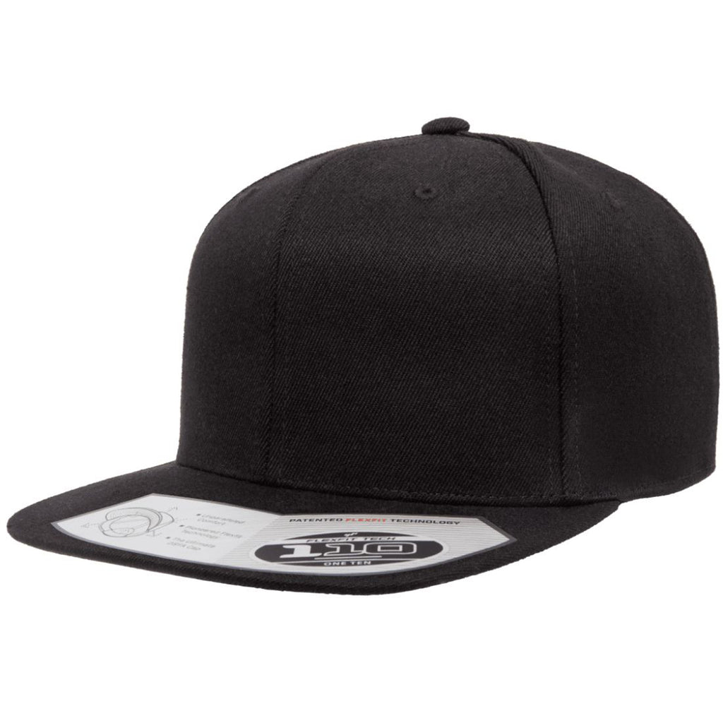 - Wholesale 110® Flat Hat, The Flexfit – Snapback 110F, Park Bill Premium 110FT