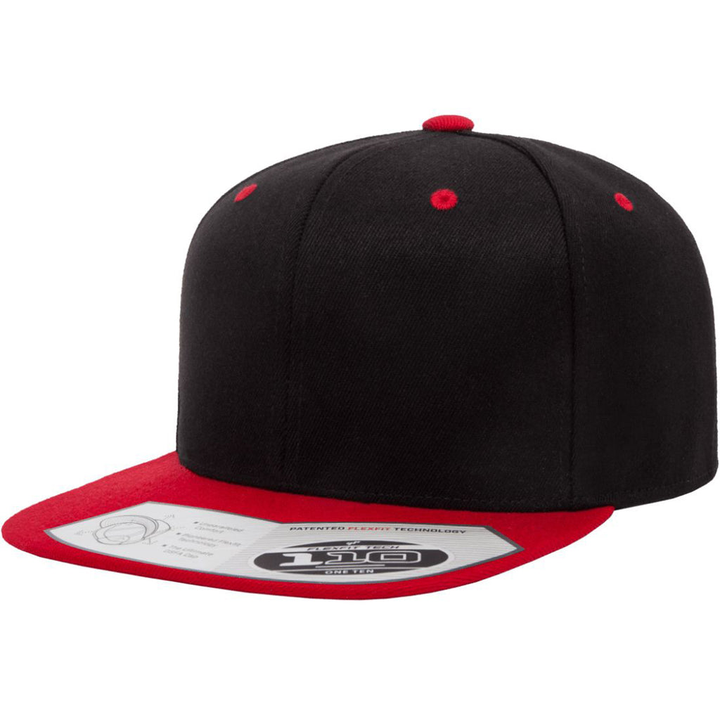 Flat – Snapback Flexfit 110® Premium Hat, Park Wholesale Bill 110F, 110FT - The