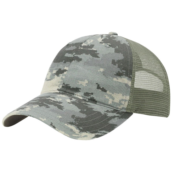 Richardson 111P Garment Washed Printed Trucker Hat