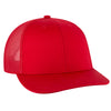 Otto Cap 112-1 Youth - 6 Panel Mid Profile Mesh Back Trucker Hat - 112 Kids