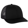 Otto Cap 112-1 Youth - 6 Panel Mid Profile Mesh Back Trucker Hat - 112 Kids