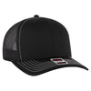 Otto Cap 112-1 - 6 Panel Mid Profile Mesh Back Trucker Hat - 112