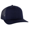 Otto Cap 112-1 - 6 Panel Mid Profile Mesh Back Trucker Hat - 112