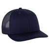 Otto Cap 112-1 Youth - 6 Panel Mid Profile Mesh Back Trucker Hat - 112 Kids