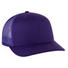 Otto Cap 112-1 - 6 Panel Mid Profile Mesh Back Trucker Hat - 112