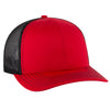 Otto Cap 112-1 - 6 Panel Mid Profile Mesh Back Trucker Hat - 112