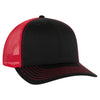 Otto Cap 112-1 - 6 Panel Mid Profile Mesh Back Trucker Hat - 112