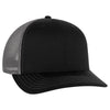 Otto Cap 112-1 - 6 Panel Mid Profile Mesh Back Trucker Hat - 112