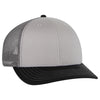 Otto Cap 112-1 - 6 Panel Mid Profile Mesh Back Trucker Hat - 112