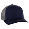 Otto Cap 112-1 - 6 Panel Mid Profile Mesh Back Trucker Hat - 112