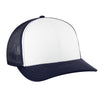 Otto Cap 112-1 - 6 Panel Mid Profile Mesh Back Trucker Hat - 112