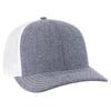 Otto Cap 112-1 - 6 Panel Mid Profile Mesh Back Trucker Hat - 112