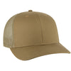Otto Cap 112-1 - 6 Panel Mid Profile Mesh Back Trucker Hat - 112