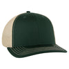 Otto Cap 112-1 - 6 Panel Mid Profile Mesh Back Trucker Hat - 112