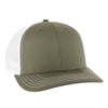 Otto Cap 112-1 - 6 Panel Mid Profile Mesh Back Trucker Hat - 112