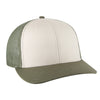Otto Cap 112-1 - 6 Panel Mid Profile Mesh Back Trucker Hat - 112
