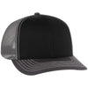 Otto Cap 112-1 - 6 Panel Mid Profile Mesh Back Trucker Hat - 112